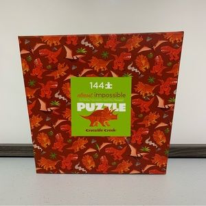 Crocodile Creek Red Dinosaur Puzzle - 144 Pieces